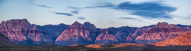 istock Sunrise colors in Red Rock Canyon 1355902740