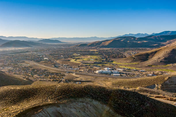 istock Aerial View of Carson City, Nevada 1355909045