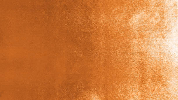istock Copper gold background foil leaf metallic texture wrapping paper shiny orange for wallpaper decoration element 1355909829