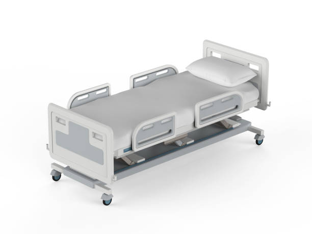 istock electric hospital bed isolated 1355910062
