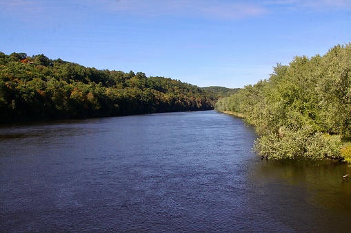 The St. Croix River between Minnesota and Wisconsin