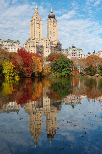 Autumn reflections in Central Park