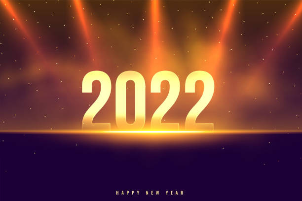 istock happy new year 2022 holiday greeting card with focus light effect 1355937169