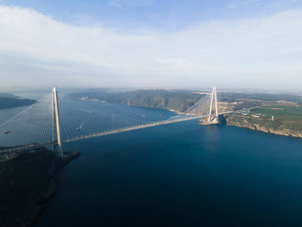 istock yavuz sultan selim bridge aerial shot 1355941972