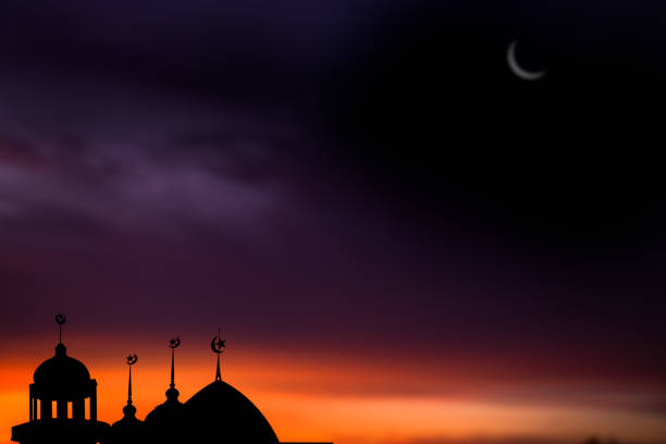 istock Ramadan kareem religion symbols. 1355950396