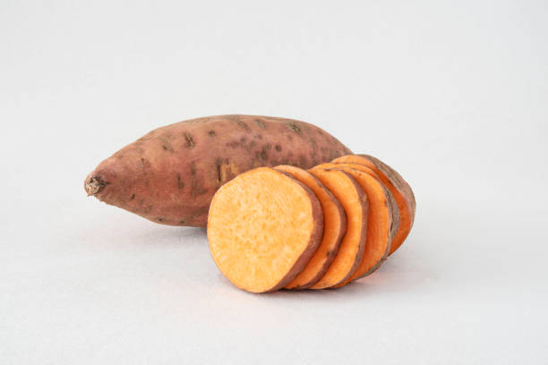 istock Close-up of sweet potatoes 1355950491