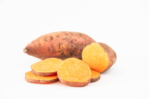 istock Close-up of sweet potatoes 1355950492