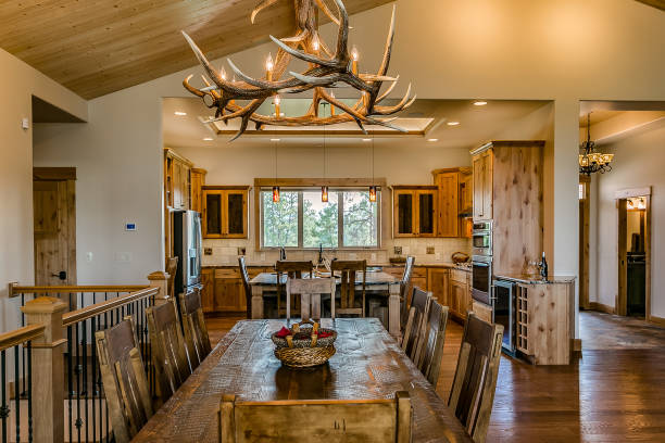 In Western Colorado 2022 Kitchen Countertop & Island (Shot with Canon 5DS 50.6mp photos professionally retouched - Lightroom / Photoshop - original size 5792 x 8688 downsampled as needed for clarity and select focus used for dramatic effect)