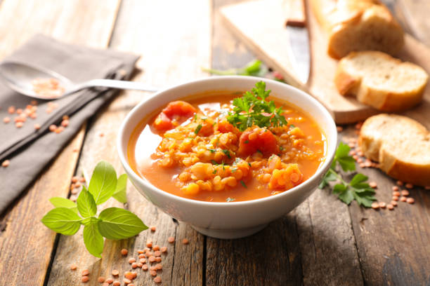 istock bowl of lentils soup with herb 1355958752
