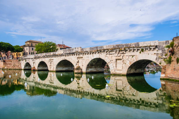 istock Rimini, the Tiberius Bridge (Emilia-Romagna, Italy) 1355964703