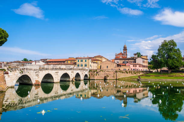 istock Rimini, the Tiberius Bridge (Emilia-Romagna, Italy) 1355965303
