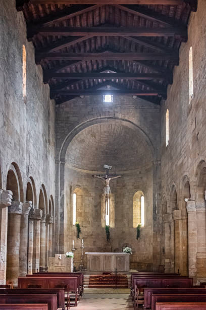 istock Castell'Arquato, Collegiate Church (Emilia-Romagna, Italy) 1355965686