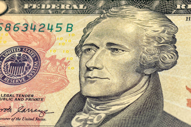 istock Close-up of 10 us dollar bill. 1355969529