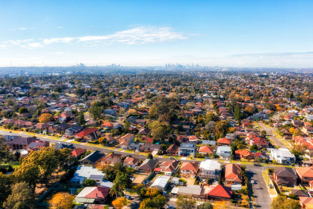 d ryde nach cbd straßen - sydney australia fotos stock-fotos und bilder