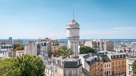 Montmartre neighbourhood, Paris, France