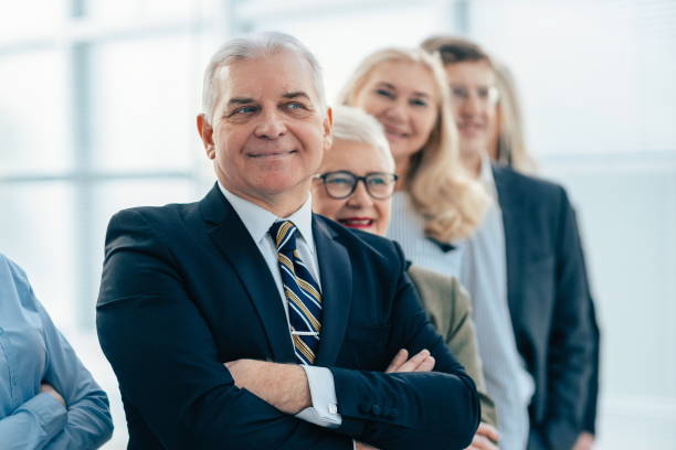istock close up. reliable business partners looking forward 1355981648