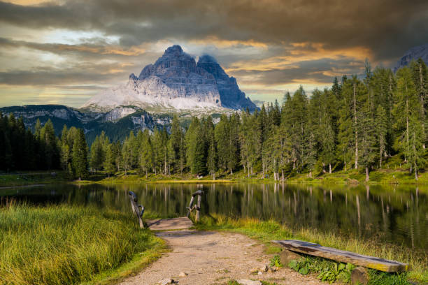 istock small lake in the Dolomites 1355984938