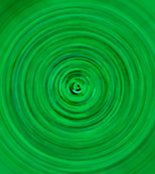 ilustrações de stock, clip art, desenhos animados e ícones de green concentric circles - ethereal