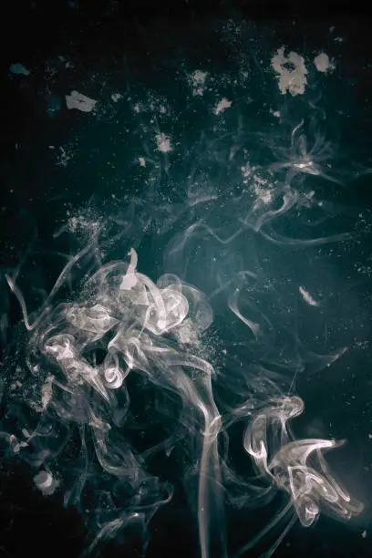 Photo of Abstract Stylised Smoke Pattern Background