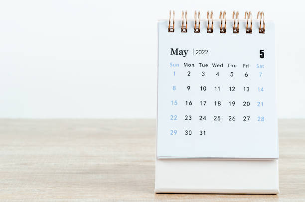 istock May 2022 desk calendar 1355995491