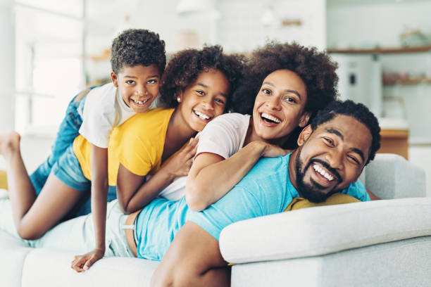 istock Family enjoying their time together 1355999105