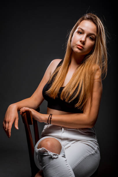 istock Modern fashion girl 1356013957