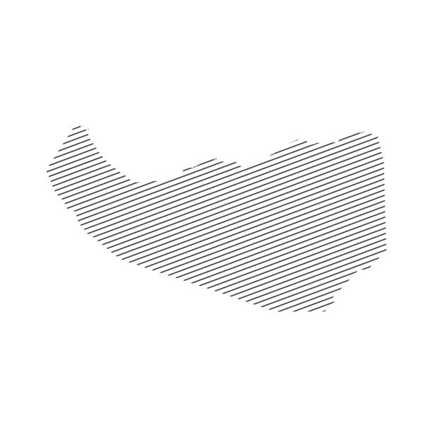 ソマリランドの縞模様マップ - ベクトルデザイン要素 - somaliland点のイラスト素材／クリップアート素材／マンガ素材／アイコン素材