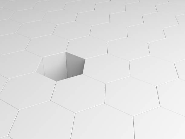 istock Background Abstract wallpaper Hexagon. 3D Scene 1356016461