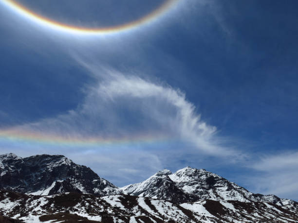 istock Halo on the sky in Lobuche, Nepal. 1356016793