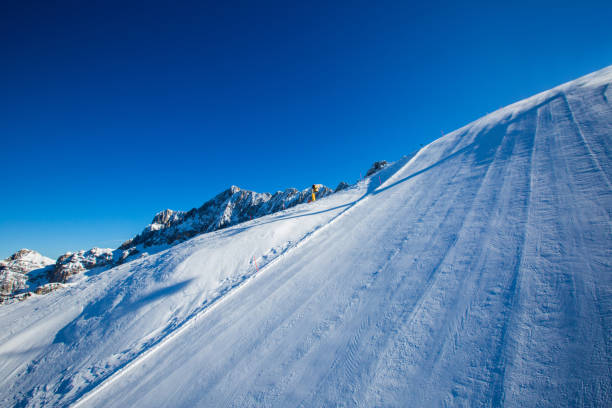 istock Dolomities winter mountains ski resort 1356026222