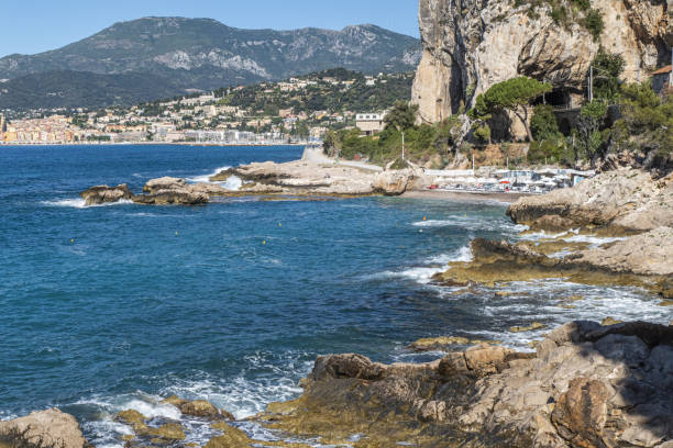 istock The beautiful Balzi Rossi beach in Ventimiglia 1356033219