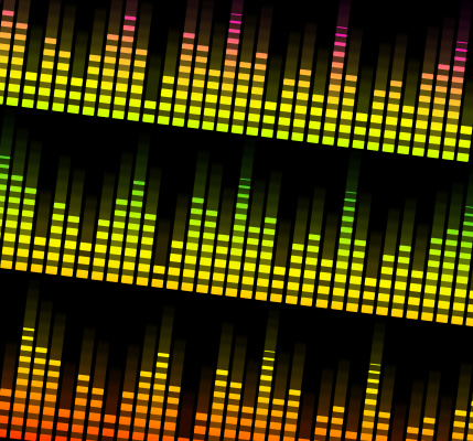color music volum graph equalizer
