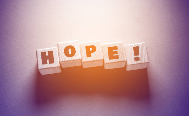 istock Hope Word with Wooden Cubes 1356048018