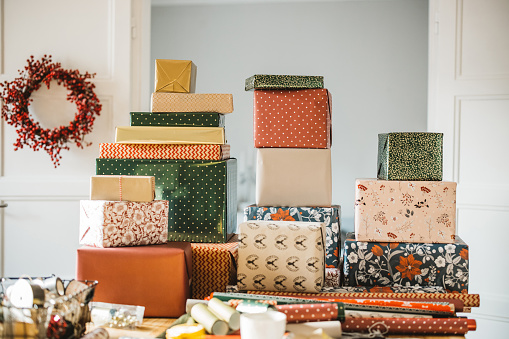 Christmas Ornaments in a gift box