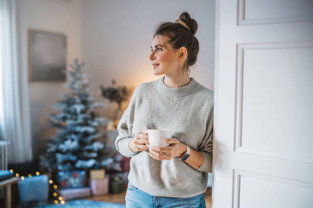 istock Christmas at home 1356051489