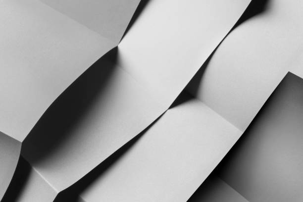 istock Abstract shapes detail, gray background 1356051797