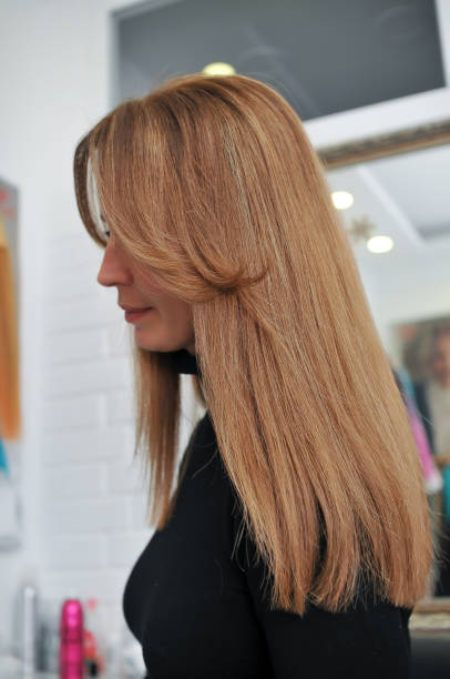 istock Woman with beautiful long hair 1356057645