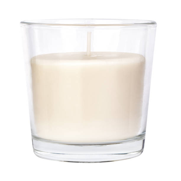 istock Candle in a transparent glass 1356060435