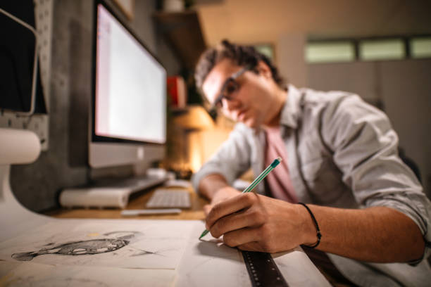 istock Trying to finish job before morning 1356060960