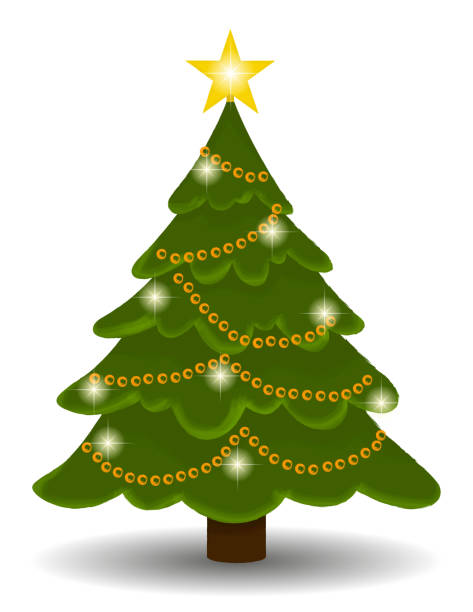 Artificial Christmas Tree Illustrations, Royalty-Free Vector Graphics &  Clip Art - iStock