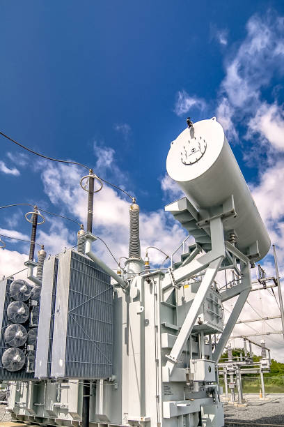 istock Electric High-voltage power substation 1356073907