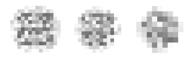 Censored pixel bar. Set of blured grey  censorship background.  Vector illustration for photo, app or tv. vector art illustration