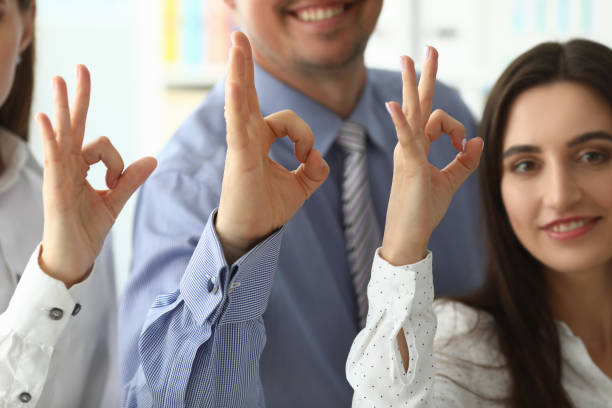 istock Joyful business sign 1356078716