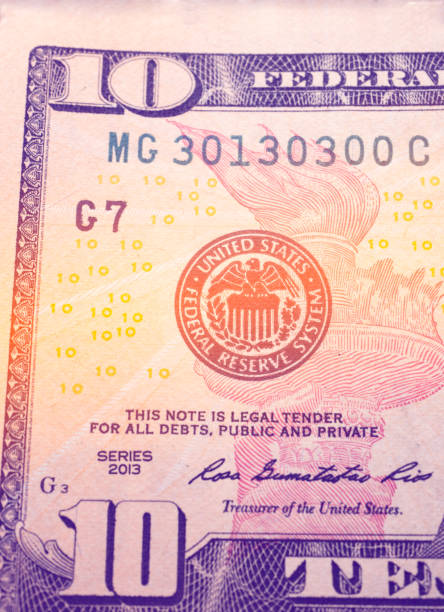 istock Close up of U.S. Dollar Currency 1356085634