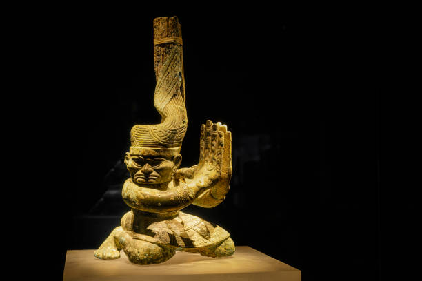 istock Bronze statue shot in Chengdu 1356095570