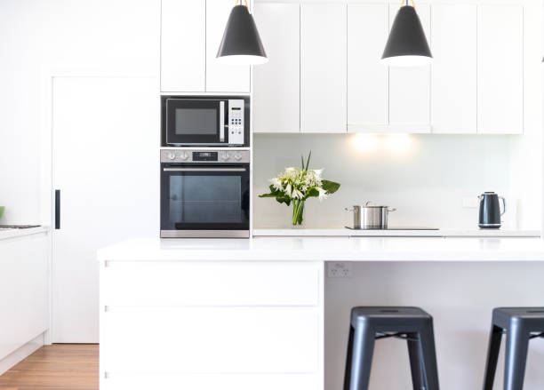 istock Modern Designer Kitchen in a Luxury Home 1356102090