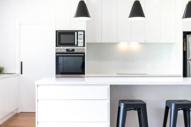 istock Modern Designer Kitchen in a Luxury Home 1356102091