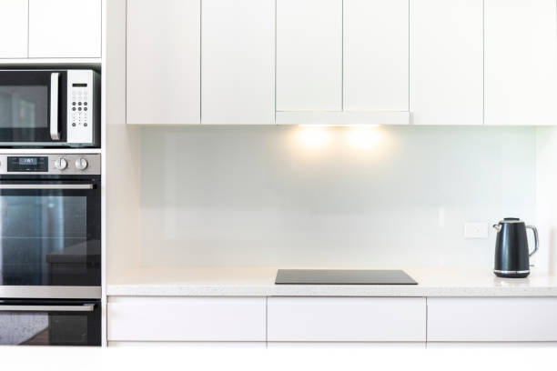 istock Modern Designer Kitchen in a Luxury Home 1356102094