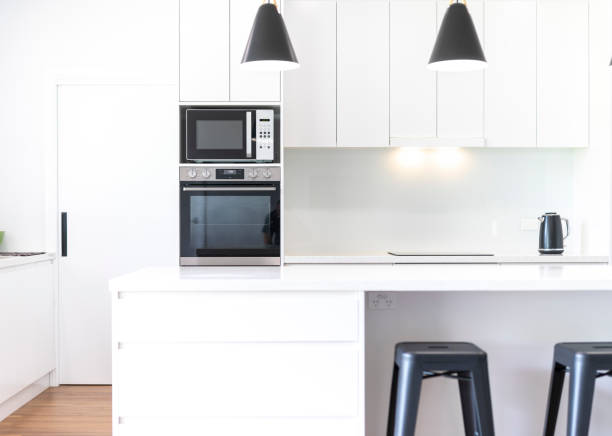 istock Modern Designer Kitchen in a Luxury Home 1356102100