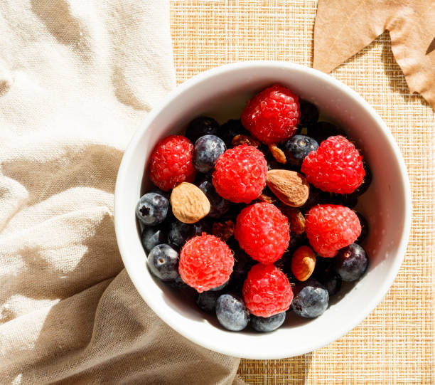 Breakfast with healthy products